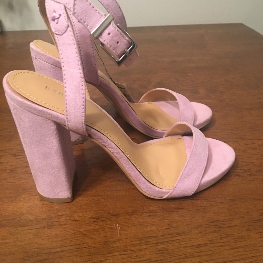 Express block heel sandals